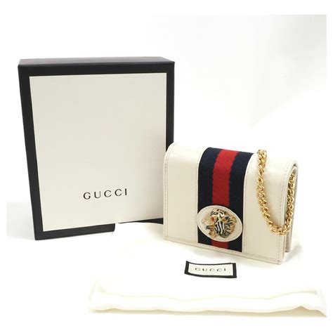 gucci womens wallet rfid|Gucci wallet white.